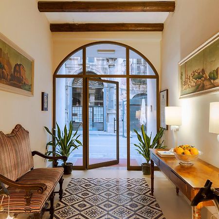巴勒莫 Palazzo Arone Dei Baroni Di Valentino酒店 外观 照片