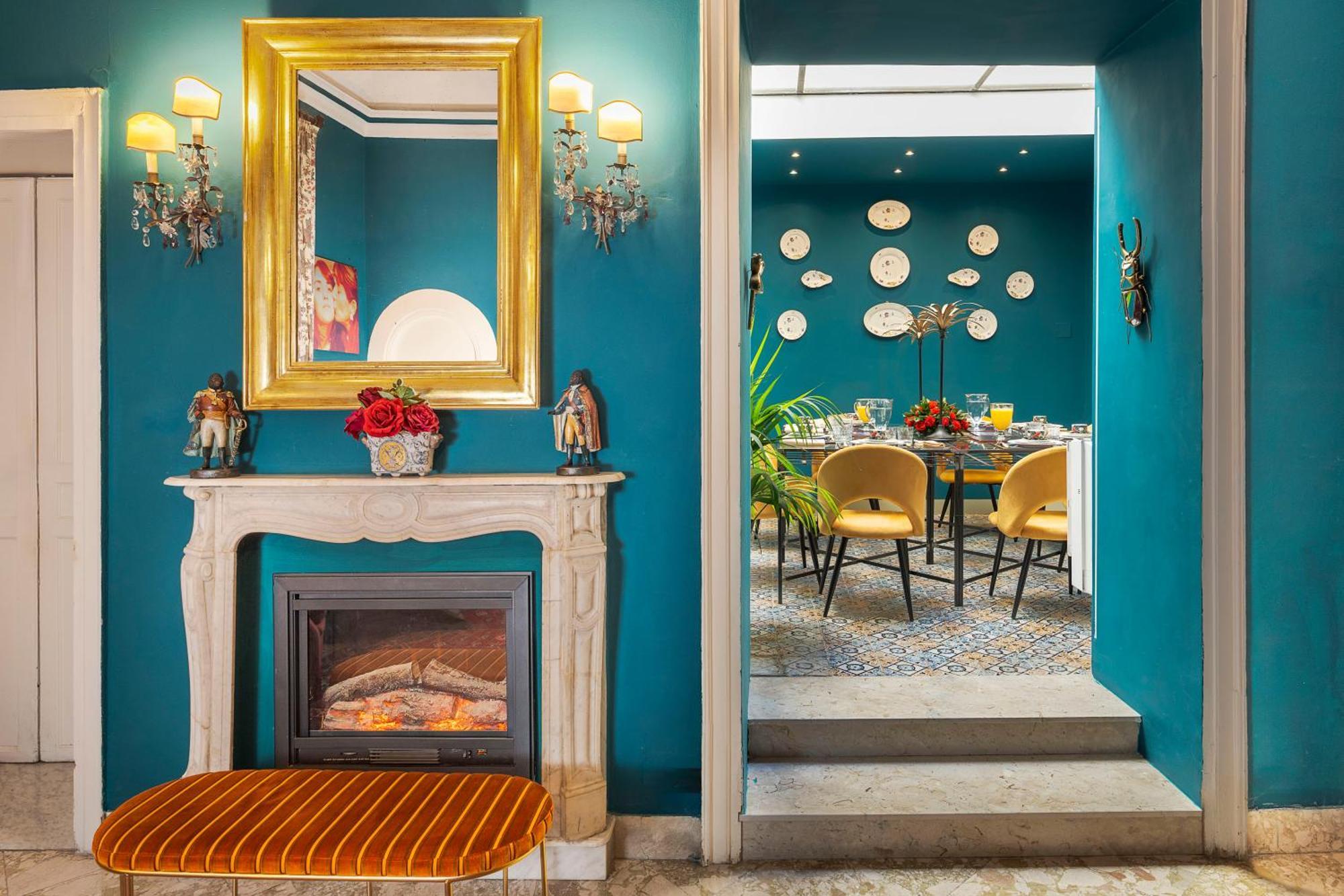 巴勒莫 Palazzo Arone Dei Baroni Di Valentino酒店 外观 照片